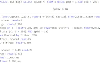 optimize slow postgresql queries with explain analyze and indexing