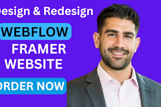 create the best engaging webflow website from your figma with clean animations