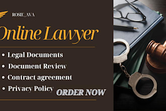 be online lawyer to draft review legal document contract agreement contracts