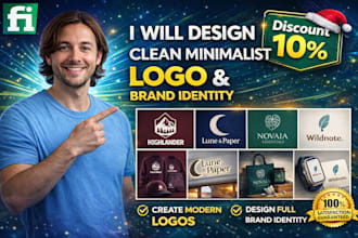 design a clean minimalist logo
