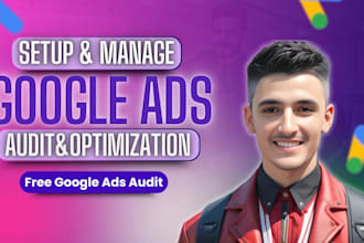 be your expert google ads manager for campaign setup optimization and management