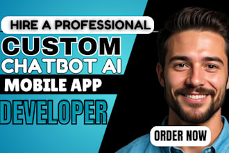 develop ai chatgpt mobile app or website ai saas app ai chatbot ai software