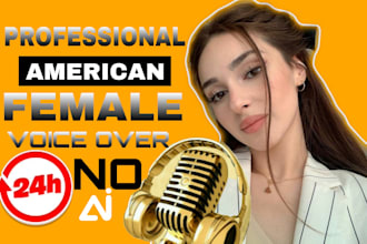 be an american accent voice over artist erotic or nsfw female voice actor