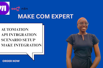 made com make com automation integration n8n scenario integromat make com