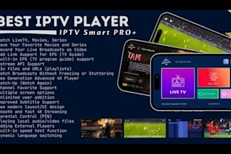 develop iptv streaming app like tivimate, xciptv, smart iptv, iptv smarters pro