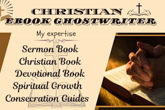 be your christian ebook daily devotional book spiritual book sermon book writer