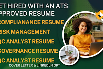 do qc analyst, data governance, risk, fraud grc, compliance, and credit resume