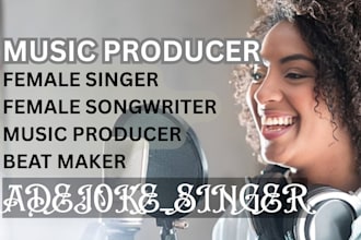 be your female gospel singer songwriter vocalist female rapper country pop song