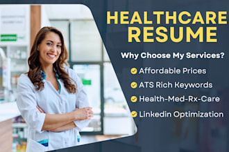 prescribe perfect resume for your healthcare career