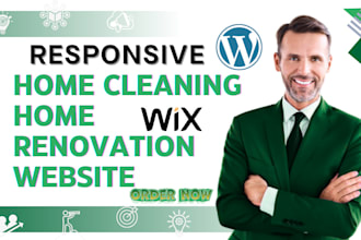 home cleaning wordpress website gutter cleaning home renovation leads google ads