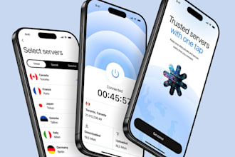 develop vpn app like expressvpn,cyberghost,pia using flutter,openvpn,wireguard