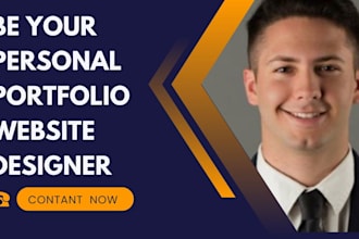 be your personal website branding specialist, design, redesign personal website