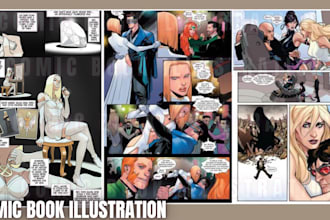 illustrate webnovel, webtoon cover, shonen anime, light novel manwha, book cover