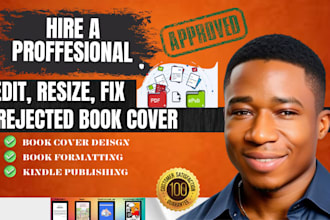 format edit resize fix rejected book cover amazon kdp cover book formatting lulu