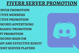 discord promotion for rust server, mass dm, fivem server, dayz, game server