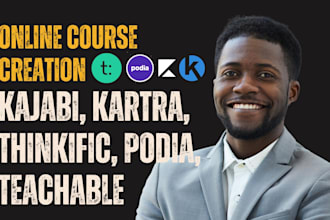 create online course website kajabi website podia teachable kartra thinkific
