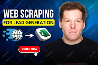 do expert web scraping for lead generation and product development