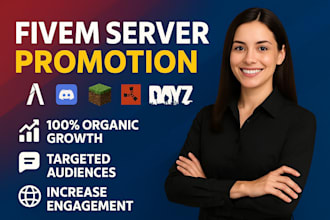 game server dayz server fivem server discord server promotion discord mass dm