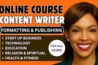 ghostwrite online course content, training plan, course upload on clickfunnels