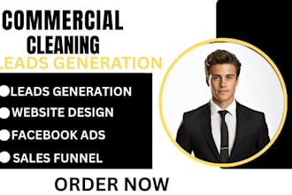 generate commercial cleaning leads, residential cleaning leads, cleaning leads