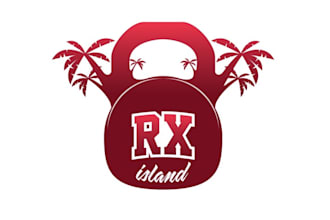 create dynamic fitness retail company logo