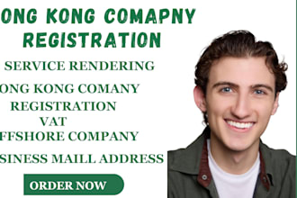 do hong kong company registration, UK USA vat reg, and ct600 filing