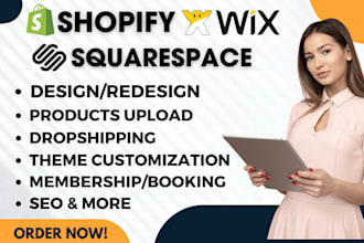 shopify print on demand printful printify gelato design squarespace wix website