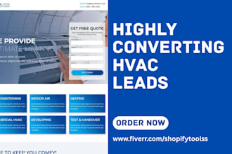 hvac leads dryer vent leads air duct leads ac repair leads air conditioning lead