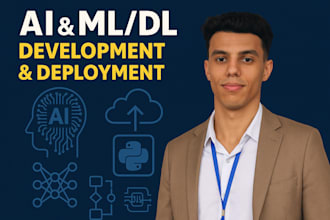 build ai, ml, dl, llm, nlp models and deploy on aws, gcp