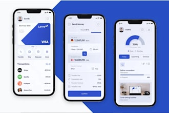 professional mobile app developer for android and ios, banking, loan, wallet app