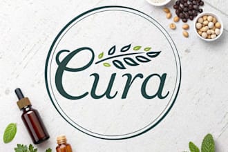 create modern, neutral health logo design for your brand