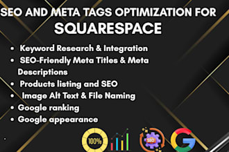 do squarespace meta tags and SEO in 24 hours