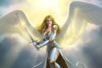 invoke angels to remove a curse or black spell for you