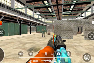 develop, design, fix unity 2d, unity 3d game, fighting game, fps shooting game