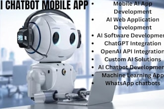 develop fix ai chatgpt mobile app chatbot ai saas software chatgpt openai vapi