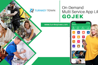develop on demand app service app handyman website gojek clone app