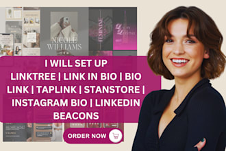 set up linktree taplink koji linkpop beacon ai link in bio landing page