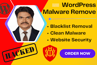 recover hacked wordpress website and remove malware professionally