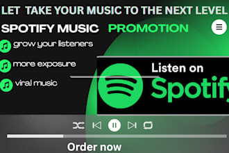 do spotify music promotion through ads campaign