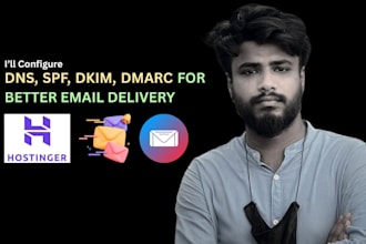 configure dns, spf, dkim, dmarc, for better email delivery