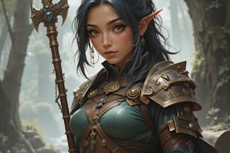 dnd character art and dnd character art