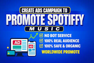 create google ads to promote your spotify music career spotify promotion album