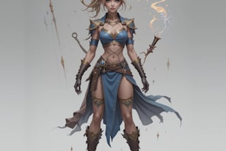 dnd character art and dnd character art