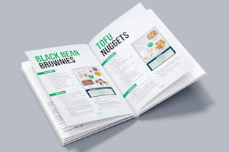 design cookbooks and recipes books for amzaon kdp, workbook
