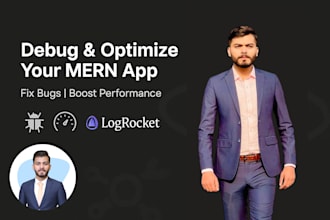 fix bugs, optimize, and deploy your mern, nextjs, or nodejs web app