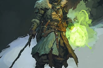 create your d and d character and oc illustration