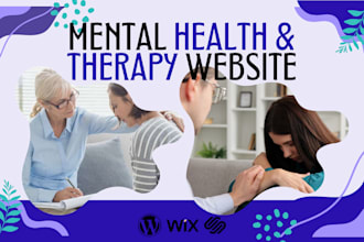 design mental health,life coach,medical therapy,wellness,hipaa compliant website