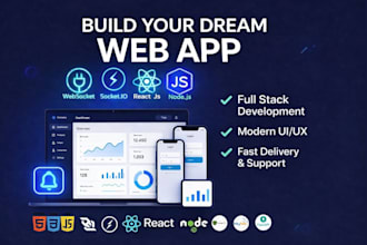 do socket programming, websocket,react js, node js, chatbot, api python coding