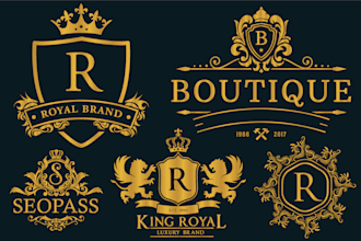 design a custom emblem, family crest logo