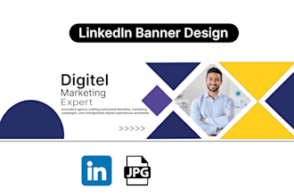 design professional branded banners for linkedin, facebook, and youtube